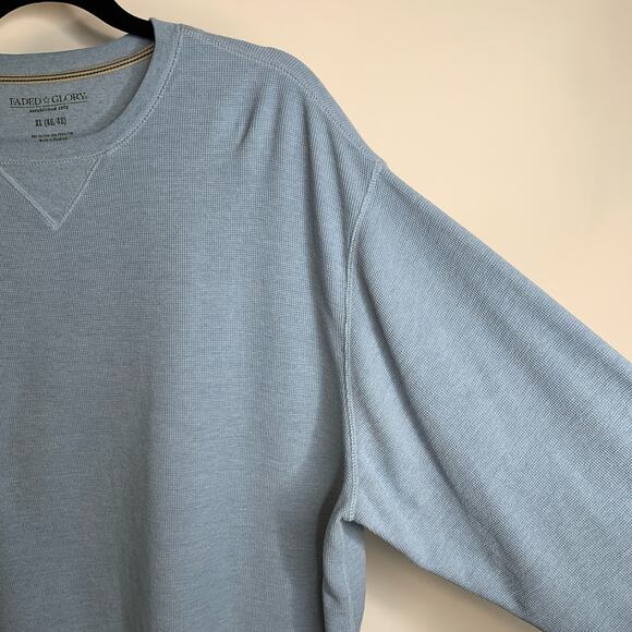 Light BLue Thermal Shirt Sz XL 46/48 - Picture 4 of 5